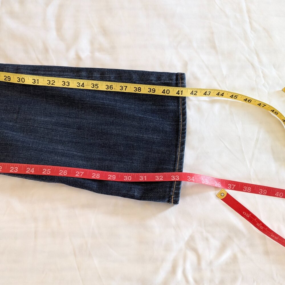 AG Adriano Goldschmied Size 27R "The Club" Bootcut Dark Wash Jeans - Picture 13 of 14